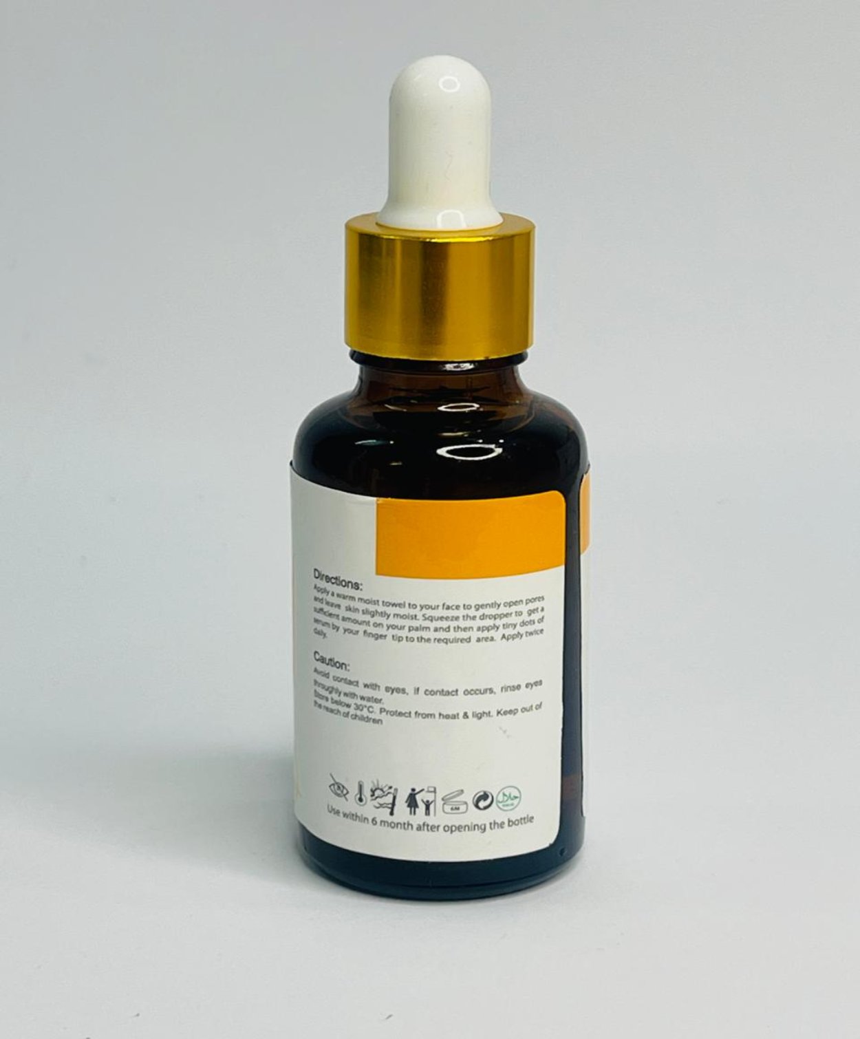 Bgorge Glow Boost Vitamin C Serum to enhance skin radiance and reduce dark spots.