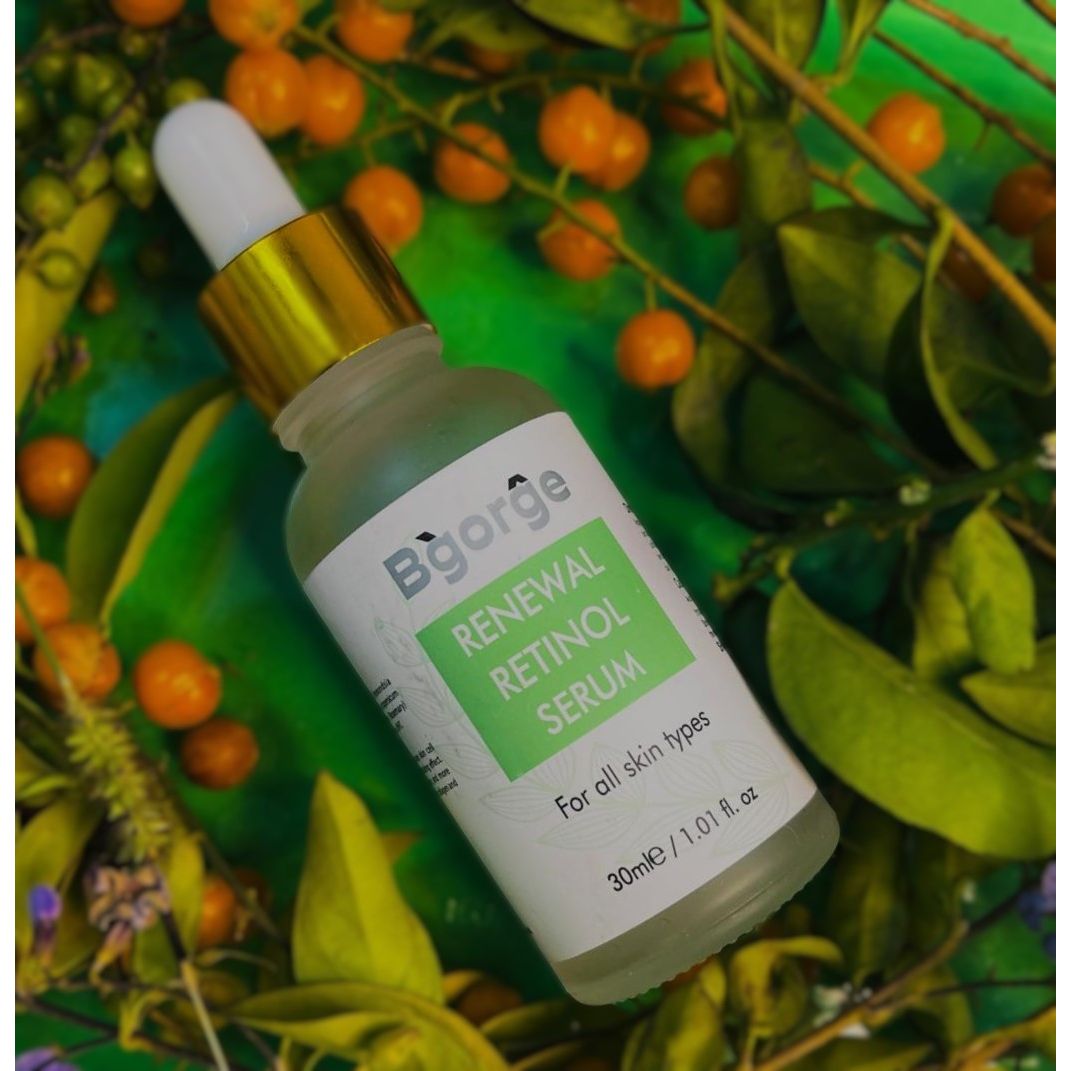 Bgorge Renewal Advanced Retinol Serum for smoother, younger-looking skin.