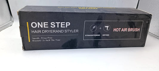 3-in-1 One Step Hot Air Brush – Dryer, Straightener & Volumizer